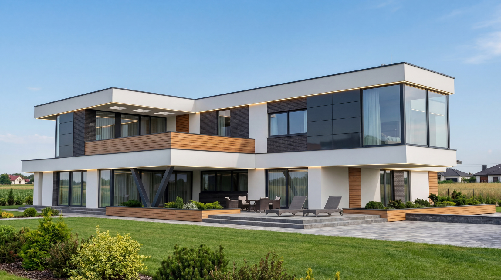 Дома в стиле Райт — фото 7